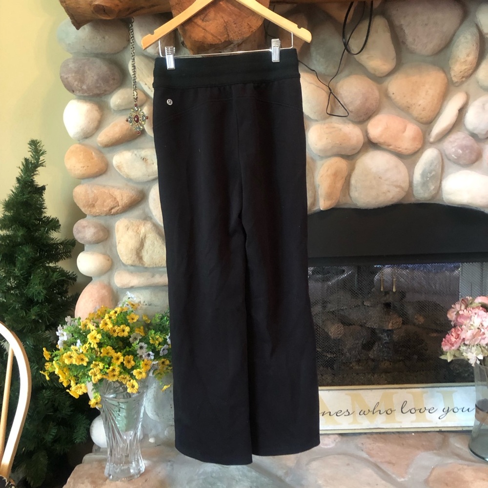 lululemon athletica womens  Black Jogger Sweat Size M